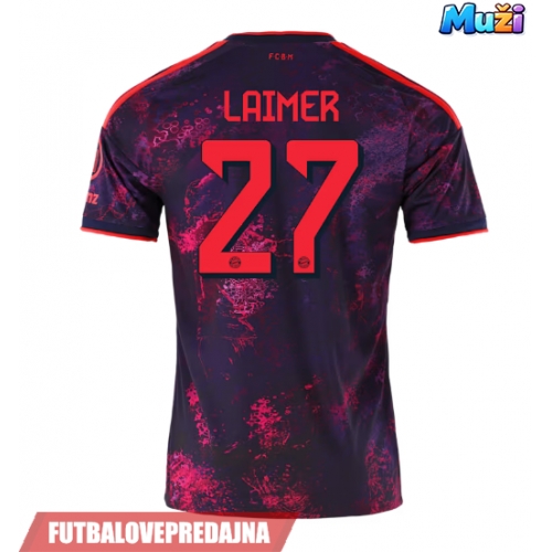 Lacne Muži Futbalové dres Bayern Munich Konrad Laimer #27 2026-27 Krátky Rukáv - Tretina